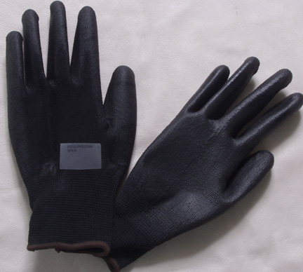 polyurethane palm coated gloves